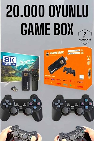 Lisinya 8K Premium 20.000 Oyunlu Gamebox TV Uyumlu - LSNTKN-RS4937