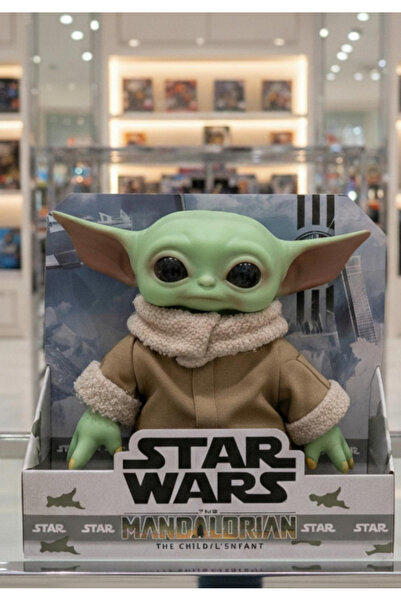 BLACK DİAMOND PLUSH TOY Baby Yoda Figür 20 CM ithal