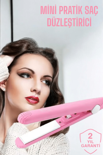 Lisinya Compact and Lightweight: Anti-Scald Mini Hair Straightener - Tygoo