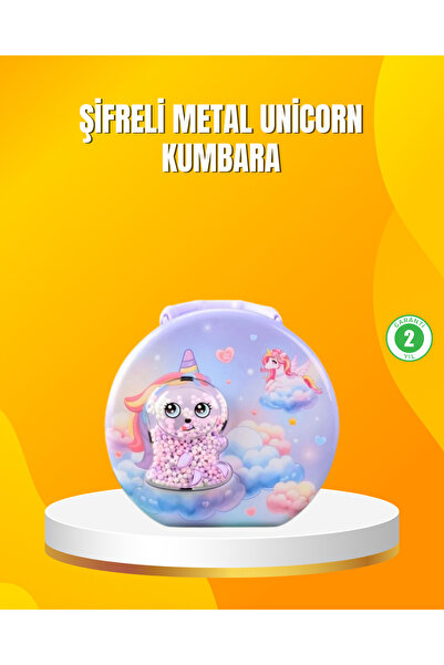 Lisinya Metalna dečija kasica za novac sa podesivom kombinovanom bravom - TYGOO