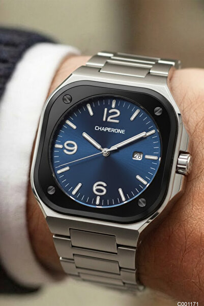 Chaperone Erkek Kol Saati Lacivert Kadran Çelik Kordon C001171