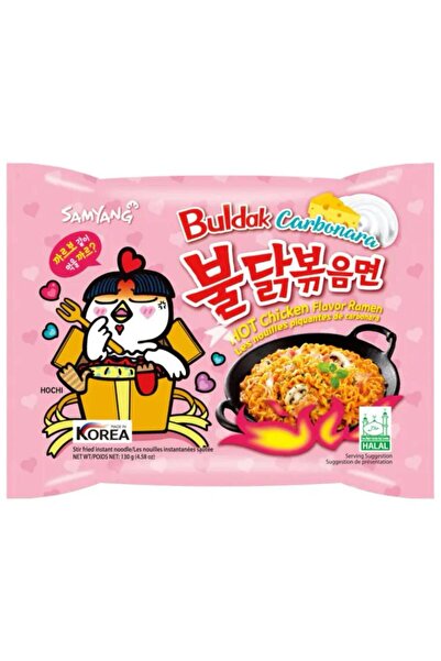 SAMYANG Buldak Carbonara Ramen (ORJINAL KORE HELAL DAMGASIZ) 140g