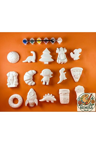 BEMİSA Uzay Ve Arabalar 15li Boyama Seti Eğitici Öğretiçi Çocuk Gelişimi Etki...