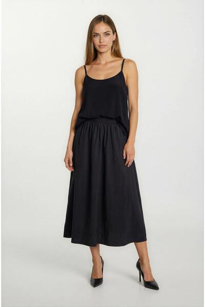 Spazio Origa Beli Lastikli Balon Etek SİYAH