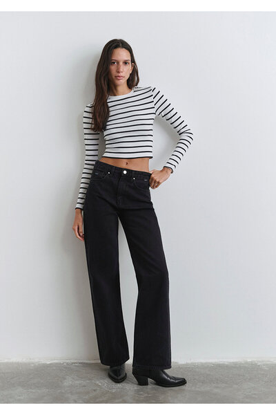 Mavi Džínové kalhoty Victoria Dark Smoky Grey Gold Icon 101072-82298