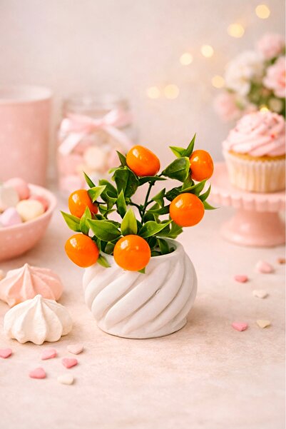 Dekor mandalina çiçek