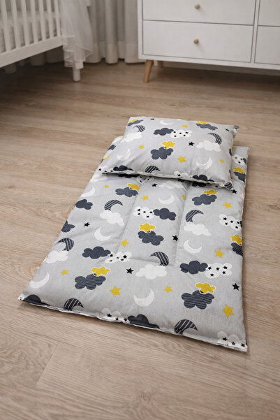 Bebek Özel وسادة سفلية لسرير أطفال كوتون بارك ووسادة للرضع/الأطفال باللون الر...