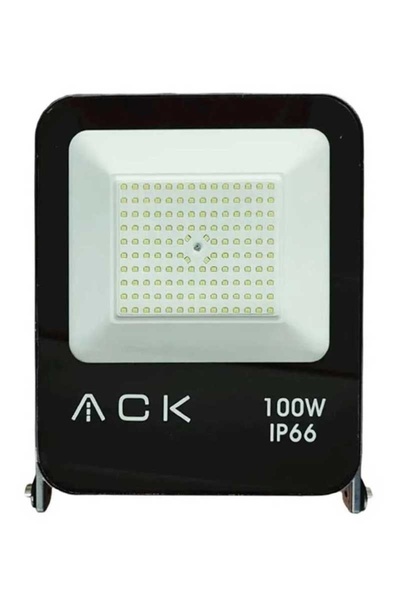 ACK 100w Led Projektör BEYAZ Işık 6500k 10.740lm 220 Volt IP66