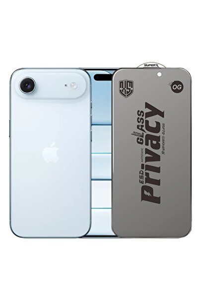 Crocodileskids OG Privacy Glass Film for Apple iPhone 17 Air, Leski, ESD Anti...