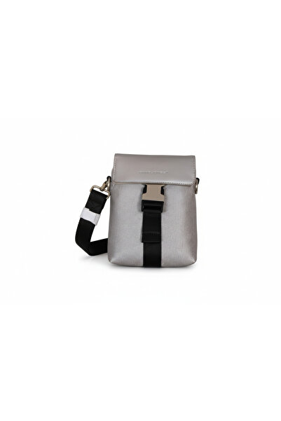 David Jones Womens Handbag Stylish and Durable Everyday Carry | Color Silver ...
