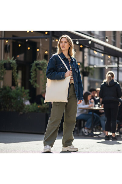 Bordglow Punch - Raw Cloth Bag - Gabardine Fabric