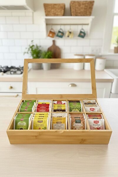 Bambum علبة شاي أعشاب بونتي