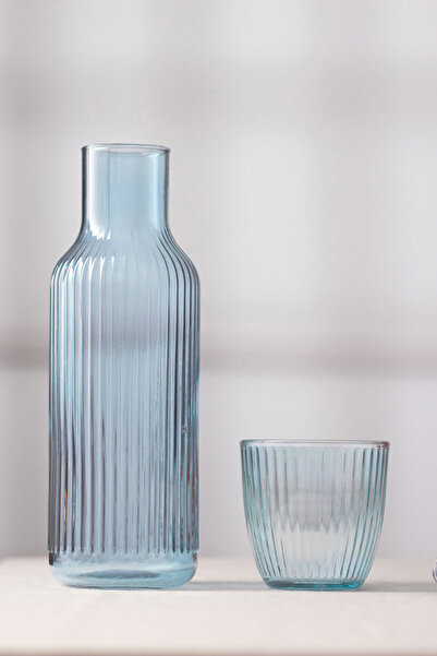 Rakle Splendid Bardaklı Sürahi Mavi 1000 cc