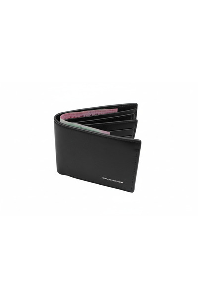 David Jones Men's Bifold Wallet | Slim Genuine Leather Stylish Cash & Card Ho...