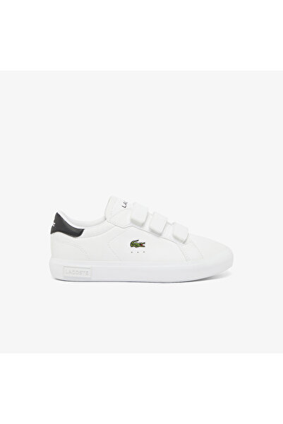 Lacoste Powercourt Çocuk Beyaz Sneaker