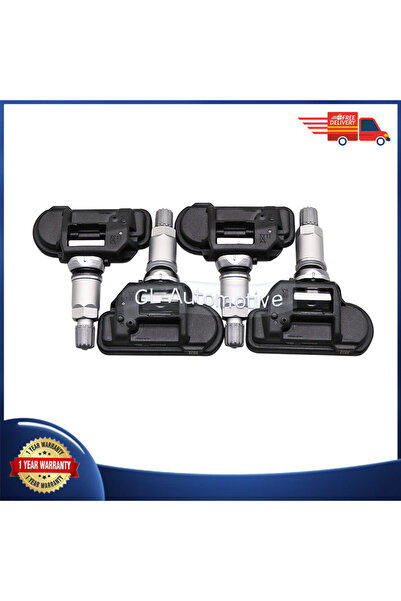 Choice 4 قطع من حساسات ضغط الإطارات TPMS بتردد 433 ميجاهرتز (1/4 قطعة) لسيارا...