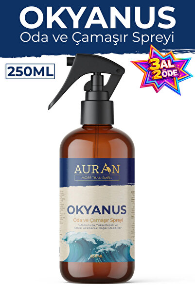 AURAN Okyanus Oda Ve Çamaşır Spreyi Oda Kokusu Oda Spreyi Room Spray 250ml