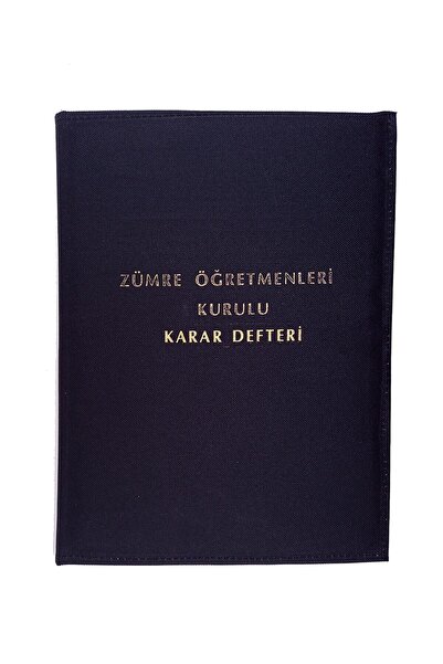 Yeni Merhaba Yayıncılık Zümre Öğretmenleri Kurulu Karar Defteri Bez Ciltli 10...