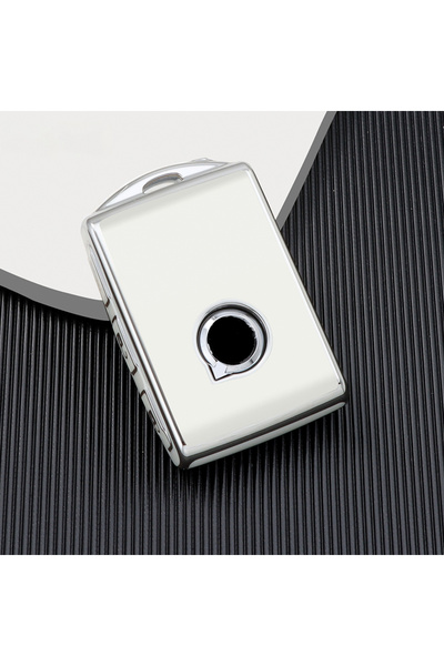 Choice White TPU Car Remote Key Case Cover For Volvo XC40 XC60 S90 XC90 V90 2...