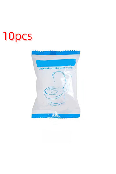 Choice ١٠ قطع من أغطية مقاعد المراحيض المعقمة للاستخدام مرة واحدة، محمولة، من...
