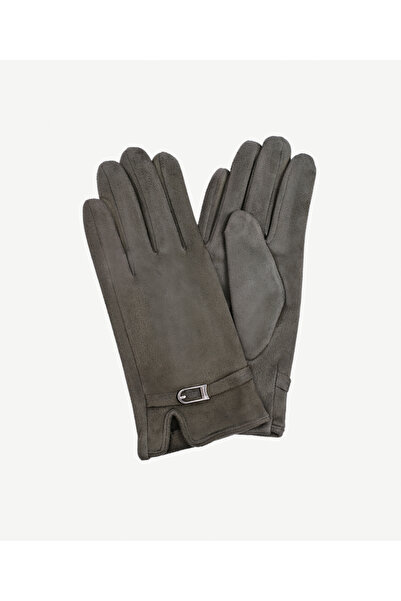 Yargıcı قفازات مزينة بتفاصيل من الأقمشة المنسوجة على شكل وشاح عند المعصم