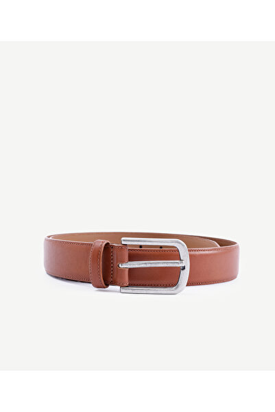 Yargıcı Leather Belt with Antique Buckle