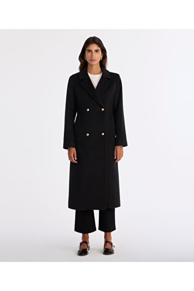 Yargıcı Ceket Yaka Uzun Kol Palto