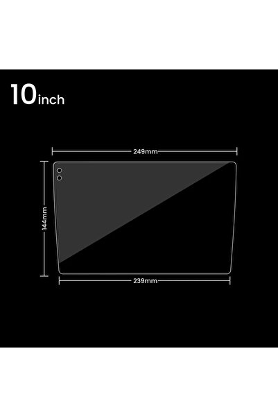 Choice فيلم حماية شاشة SS-GHM-10in مقاس 9 بوصة و10 بوصة لأجهزة راديو السيارة ...