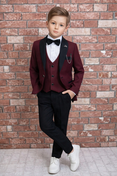 HAYTA Detský oblek s vestou a súpravou košele Milano Plus