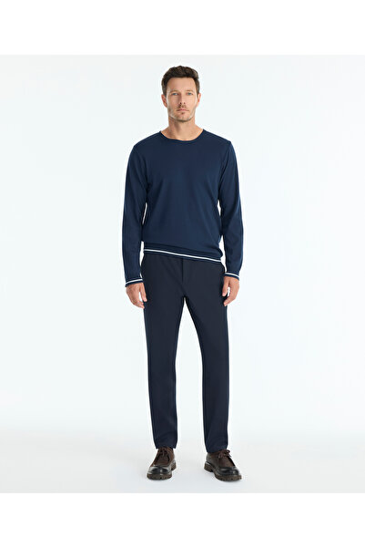 Yargıcı Regular Crew Neck Long Sleeve Sweater