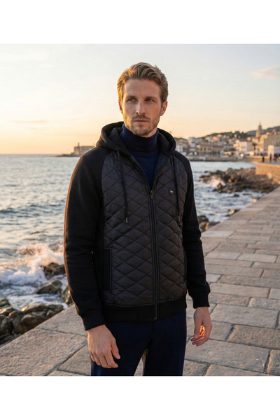 APT PRESTIGE 3 Thread Quilted Hooded Jacket