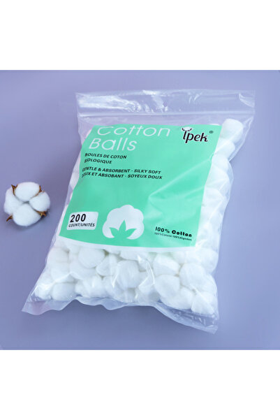 Choice كرات قطنية زرقاء لإزالة طلاء الأظافر، 50/100/200 قطعة، أداة تنظيف فن ا...