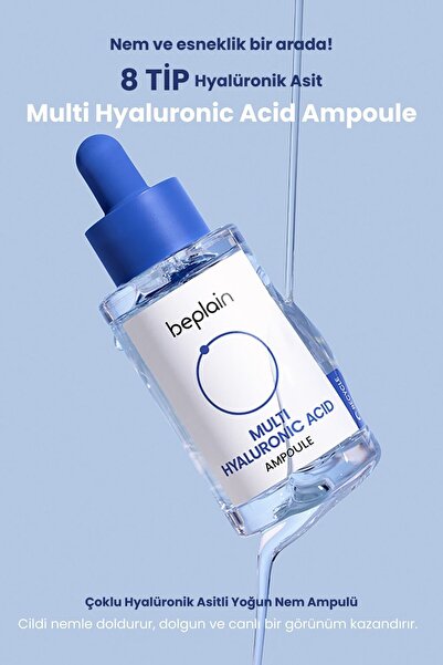 beplain Multi Hyaluronik Asit İçeren Ampul Serum 30ml