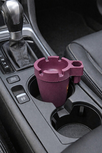 Cemax Scrumiera auto din plastic, pentru masina, cu suport pentru tigara