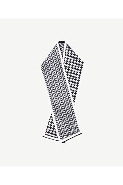 Yargıcı Houndstooth Patterned Scarf