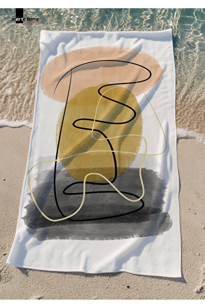 Marte Home منشفة الشاطئ Abstra4