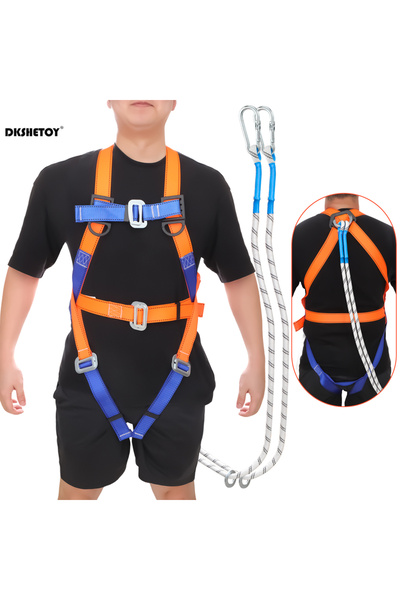 Choice حزام أمان مزدوج بخطافات صغيرة يتحمل وزنًا يصل إلى 2200 كجم، مزود بخطاف...