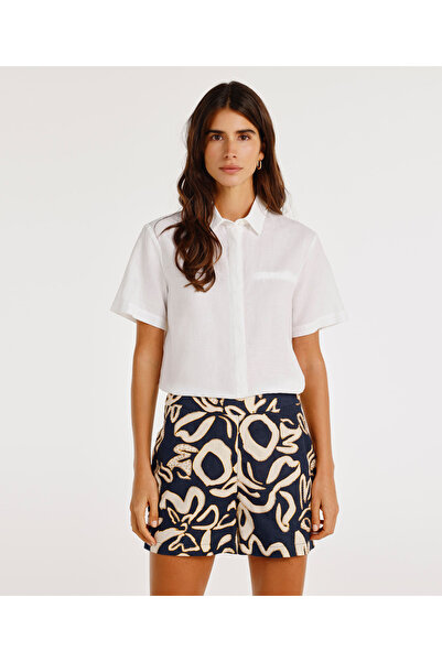 Yargıcı شورت بسحاب على الخصر