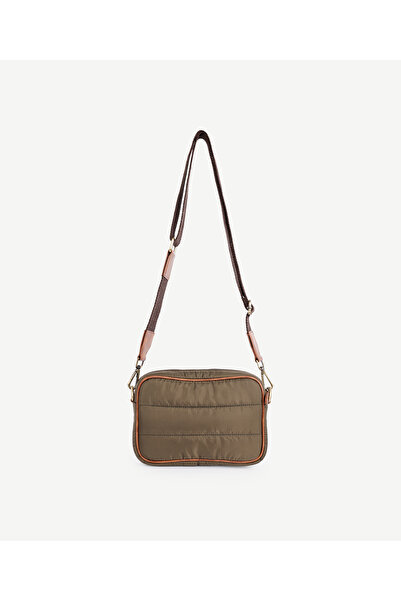 Yargıcı Quilted Fabric Crossbody Bag