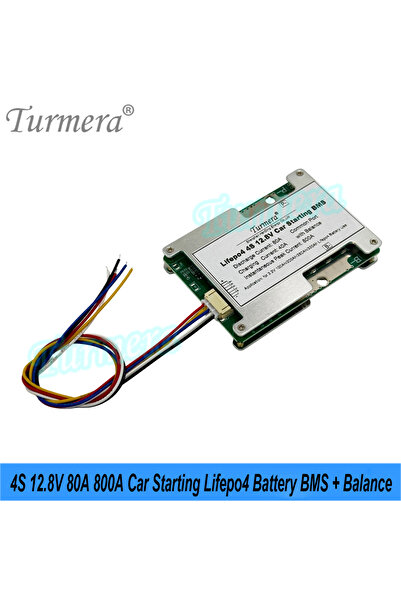 Choice بطارية تورميرا 4S 12.8V 80A BMS 50A 80A 800A مع نظام إدارة البطارية (B...