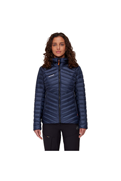 Mammut Women's Broad Peak Hooded Jacket Navy-Black
