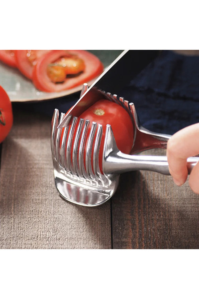 Choice aluminium alloy Stainless Steel Kitchen Handheld Orange Lemon Slicer T...