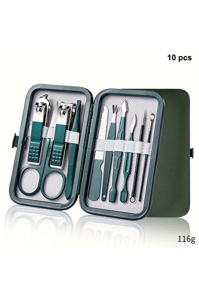 Choice طقم عناية بالأظافر احترافي مكون من 10 قطع، يتراوح عدد أجزائه بين 7 و18...