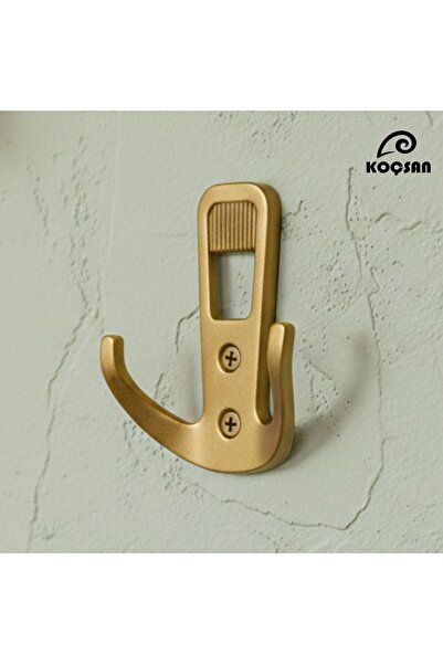 KOÇSAN Lotus Mat Altın Askı, Lüks Vestiyer Askısı, Dolap Askılık, Duvar Askıl...