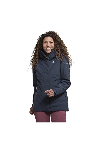 SCHOFFEL Γυναικείο σακάκι Tamina Navy 3 σε 1