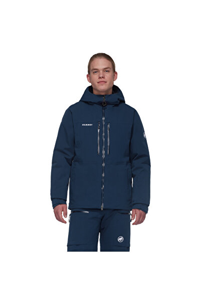 Mammut Men's Stoney Hs Thermo Hooded Jacket Navy