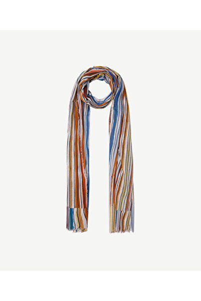 Yargıcı Çizgili Şal