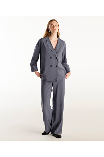 Yargıcı Loose Cut Double Breasted Jacket