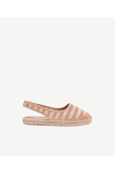 Yargıcı Arkası Açık Triko Espadril
