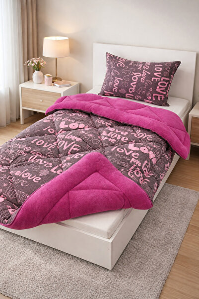Lavinya Home Denizli Tek kişilik lüks Welsoft yorgan